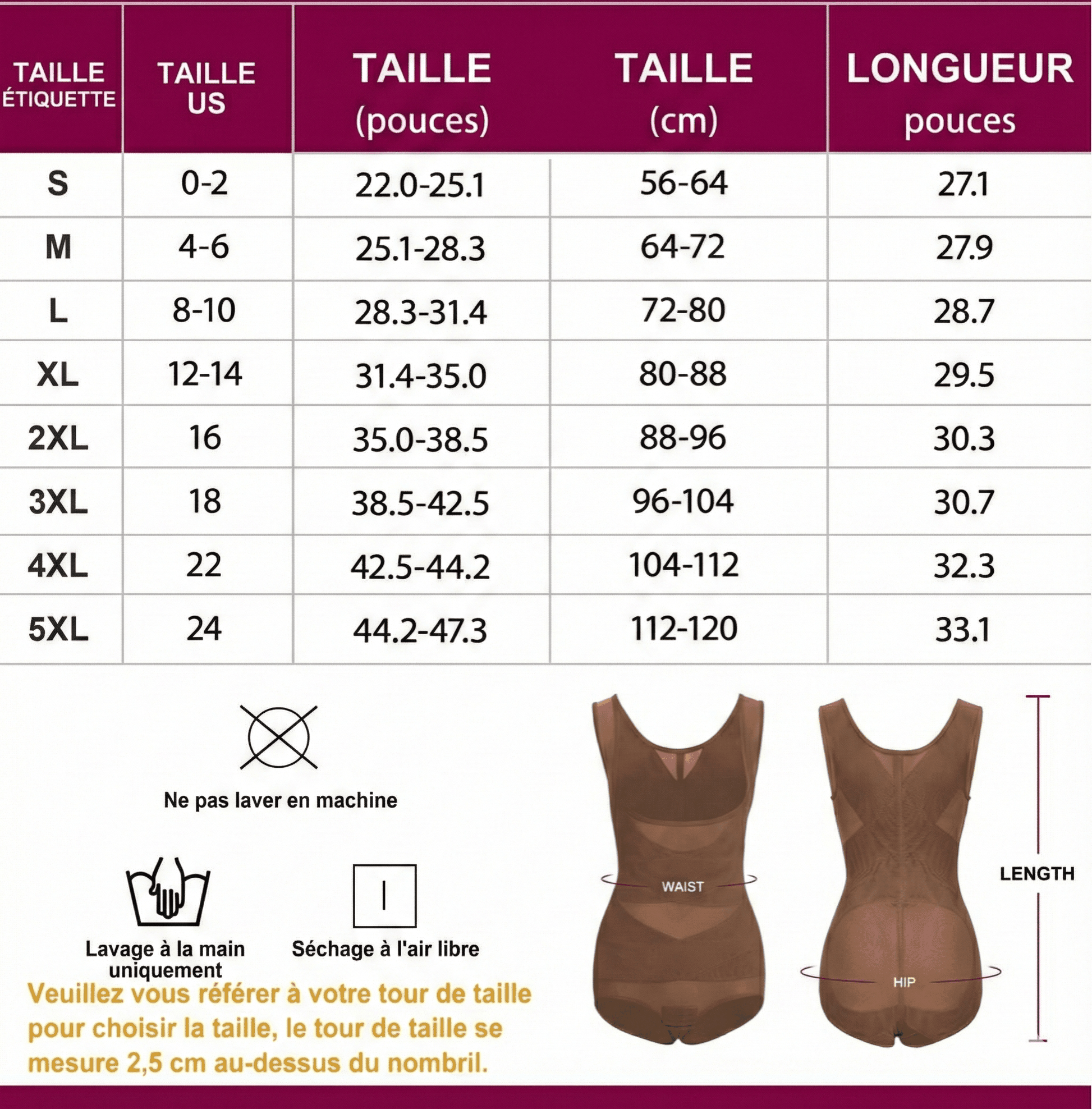 débardeur gainant sculptant Silueta Parisienne pour maintien ventre et taille confortable et invisible