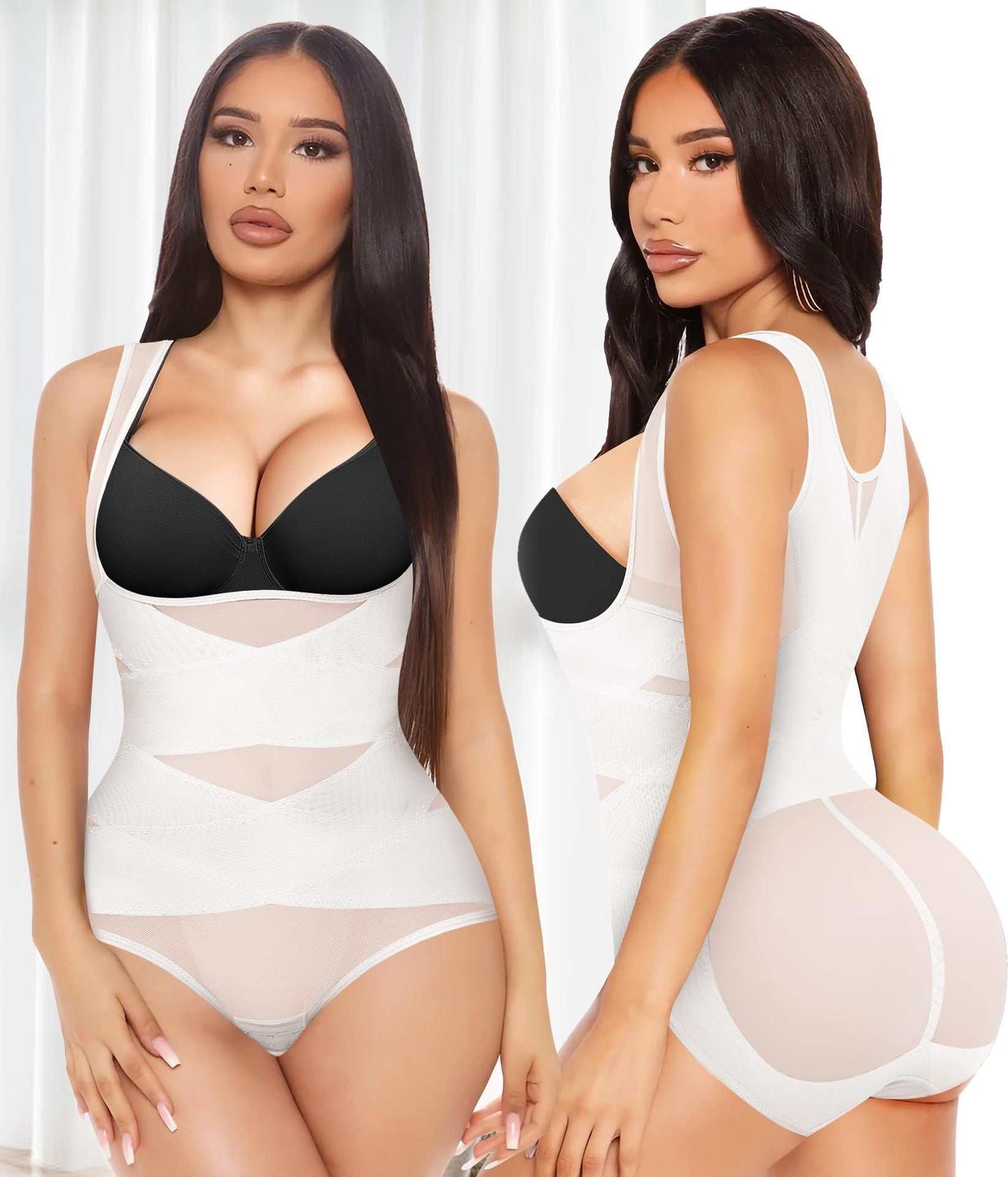 Débardeur gainant sculptant Silueta Parisienne pour maintien ventre et taille, confortable et discret sous vêtements