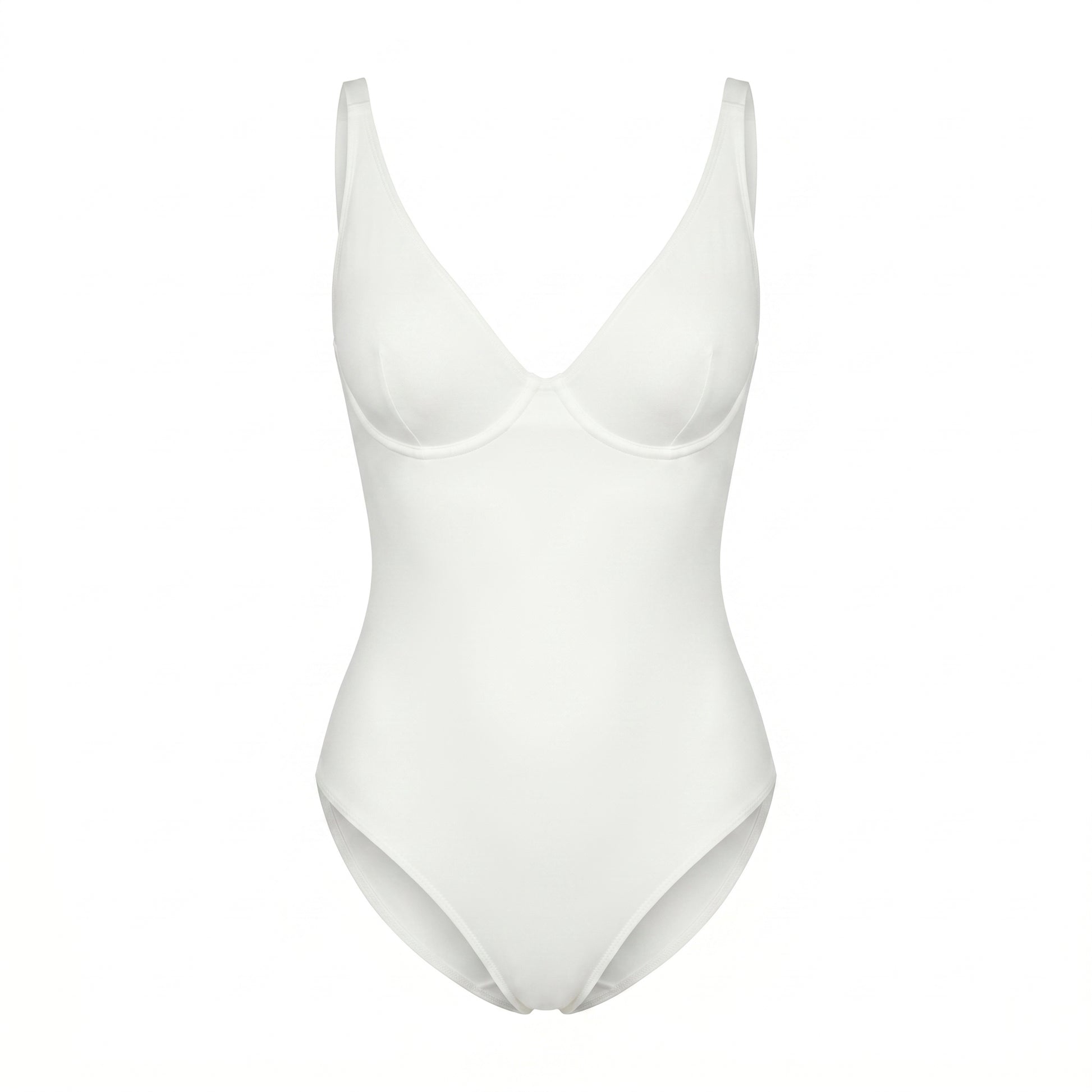 Body sculptant intégral blanc - lifestyle porté - tenue quotidienne parisienne - Silueta Parisienne