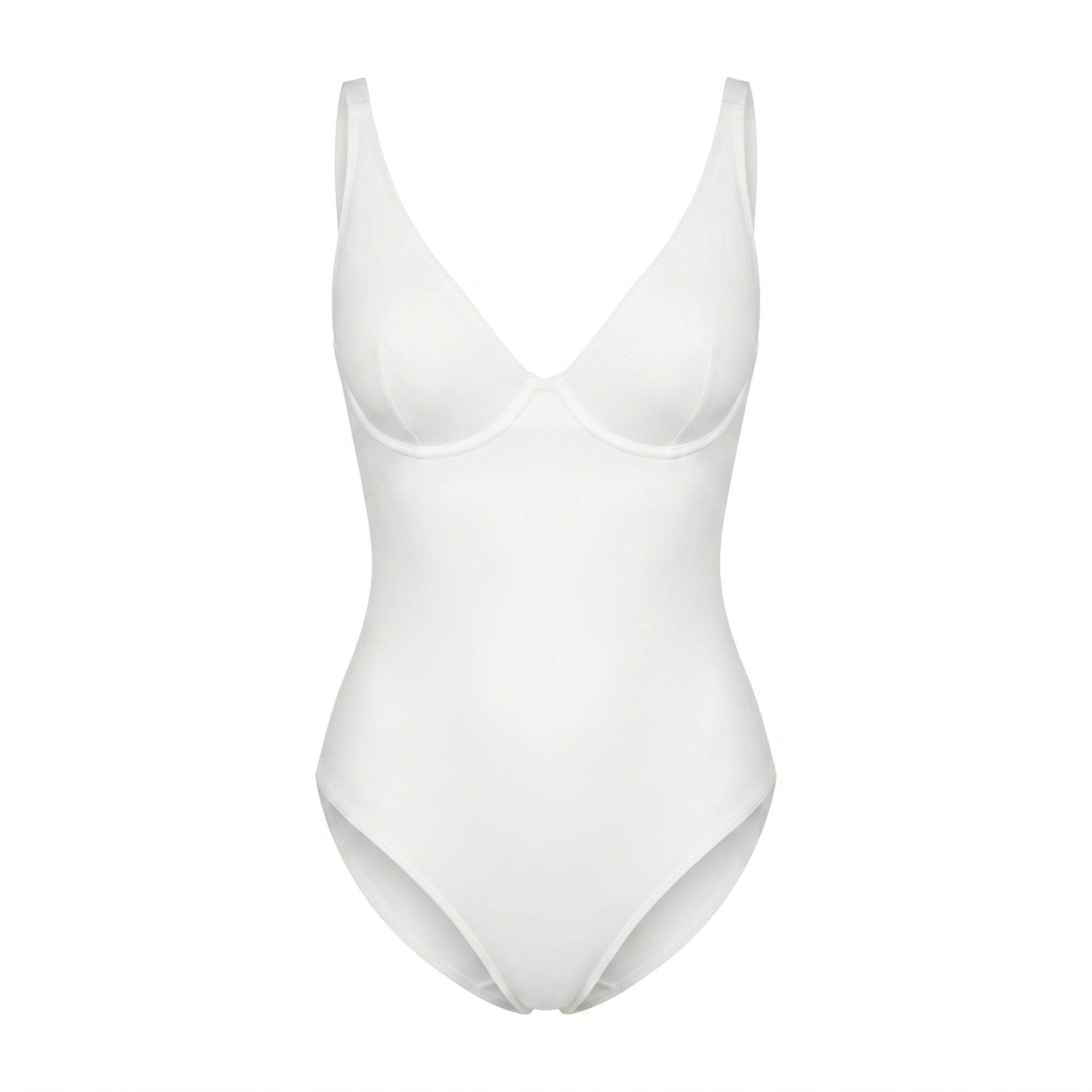 Body sculptant intégral blanc - lifestyle porté - tenue quotidienne parisienne - Silueta Parisienne