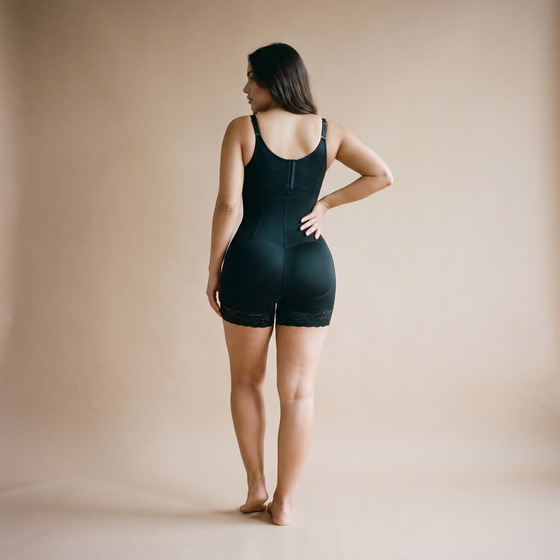Gaine Mi-Cuisse - vue dos - anti-frottement lissage cuisses - Silueta Parisienne