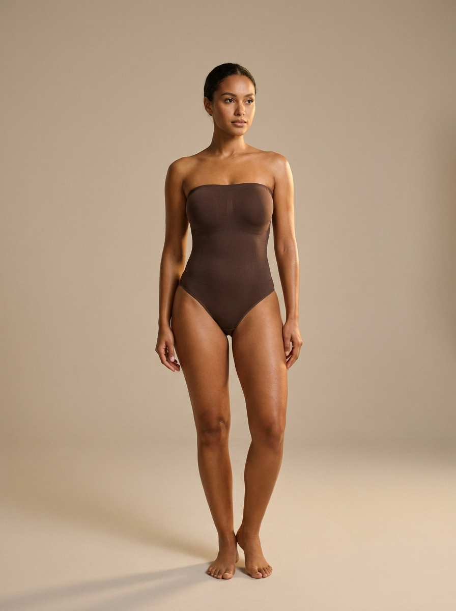 Bustier Sans Bretelles - vue face - Silueta Parisienne